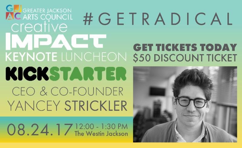 You are currently viewing Kickstarter CEO to talk ‘good ideas’ in Mississippi