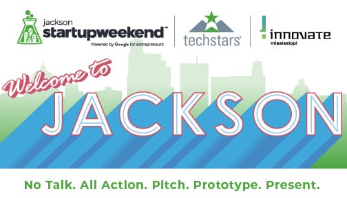 Startup Weekend Hero Image - Welcome to Jackson