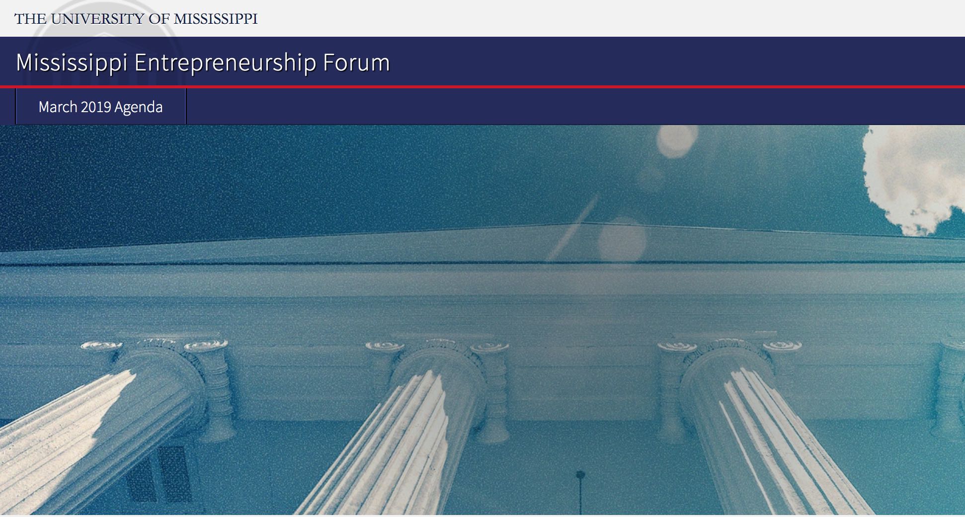 Mississippi Entrepreneur Forum 2020 - Innovate Mississippi