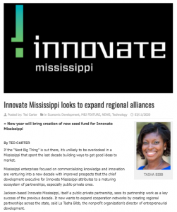 Innovate Mississippi in Mississippi Business Journal