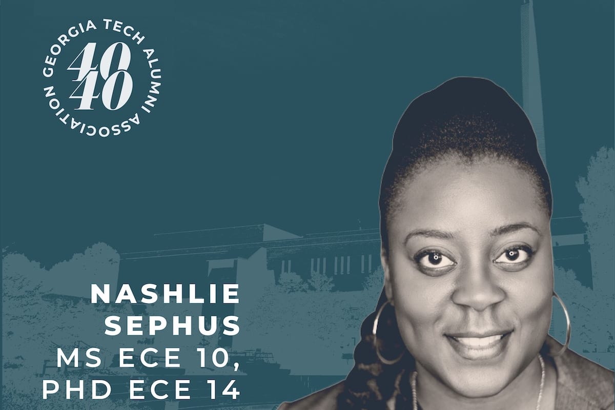 You are currently viewing Dr. Nashlie Sephus Named to Georgia Tech’s ’40 Under 40′