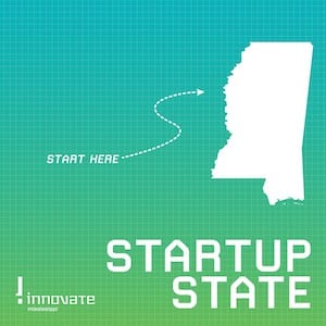 Startup State logo - Innovate Mississippi Podcast