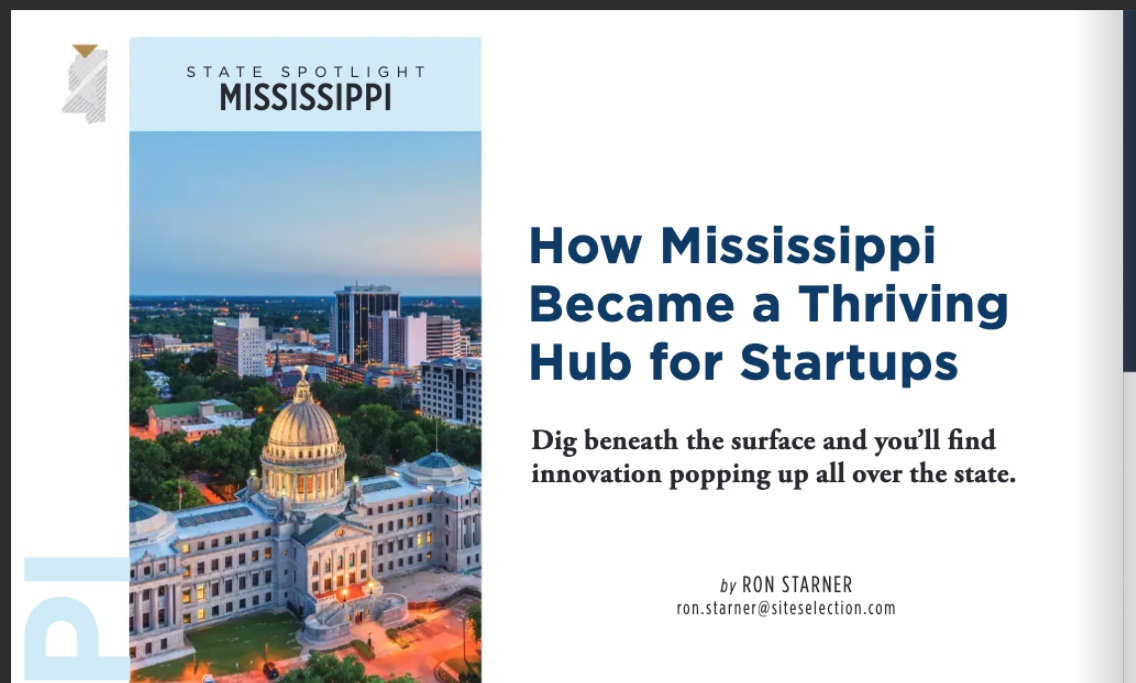 You are currently viewing Site Selection Magazine Focuses on Mississippi, Interviews CEO Tony Jeff