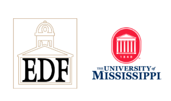Oxford / Lafayette Economic Development Foundan and The University of Mississippi logos side by side