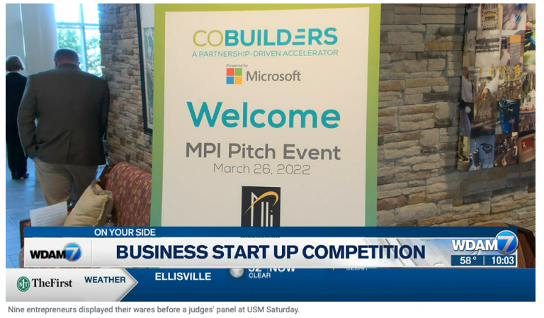 Read more about the article WDAM Covers 2022 Startup Competition Hosted by MPI and USM … With Winners Headed to CoBuilders