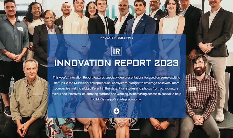 Innovation Report 2023 home page