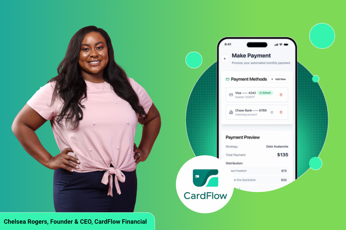 You are currently viewing From Kitchen Table to FinTech: Chelsea Rogers Launches CardFlow to Simplify Credit Card Management